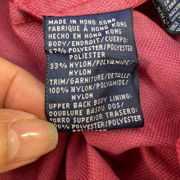 Tommy Hilfiger Men's Quarter Zip Jacket Size Large Pullover Y2K Windbreaker - Picture 12 of 16